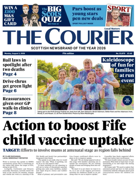 Cover of The Courier & Advertiser (Fife Edition)