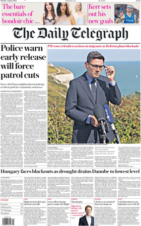 Cover of The Daily Telegraph