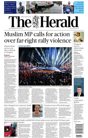 Cover of The Herald (Scotland)