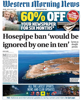 Cover of Western Morning News