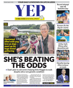 Cover of Yorkshire Evening Post