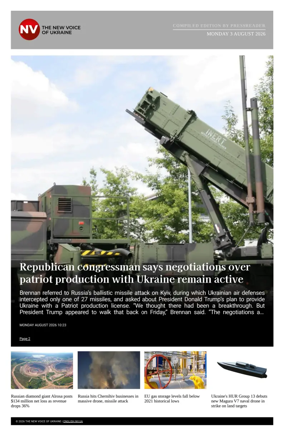 Cover of The New Voice of Ukraine