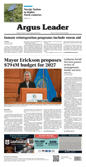 Cover of Argus Leader