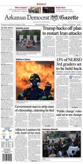 Cover of Arkansas Democrat-Gazette