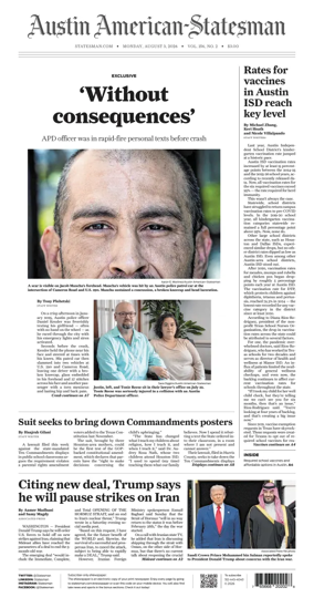 Cover of Austin American-Statesman