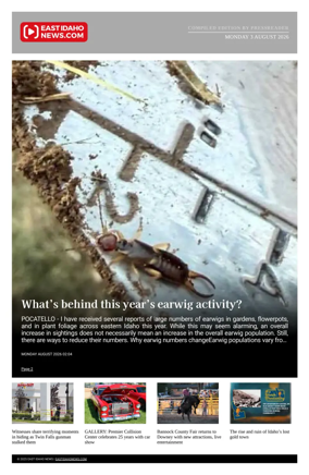 Cover of East Idaho News