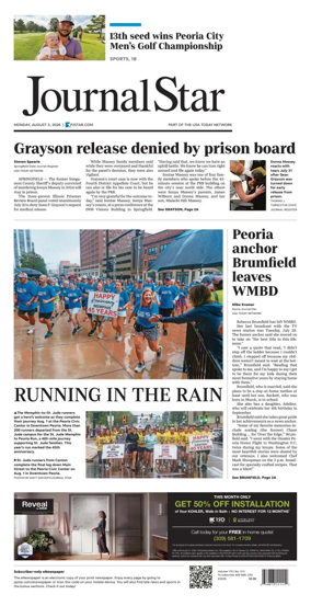 Cover of Journal Star (Peoria)