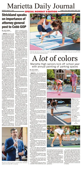 Cover of Marietta Daily Journal