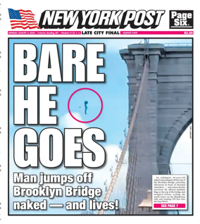 Cover of New York Post