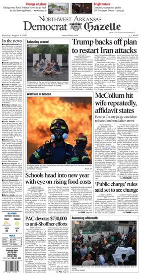 Cover of Northwest Arkansas Democrat-Gazette