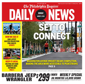 Cover of Philadelphia Daily News