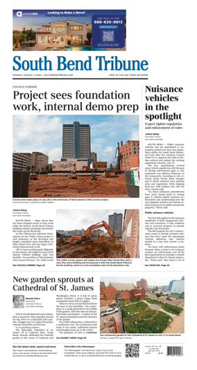 Cover of South Bend Tribune