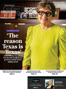 Cover of Sports Business Journal