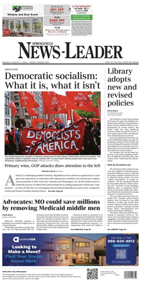 Cover of Springfield News-Leader