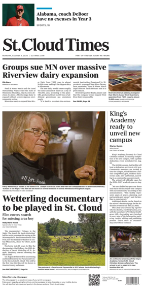 Cover of St. Cloud Times