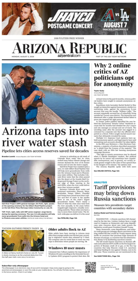Cover of The Arizona Republic