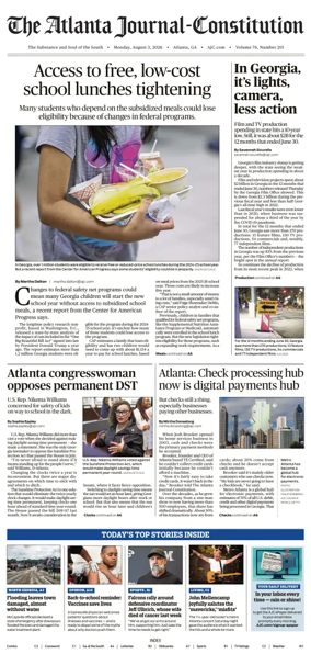 Cover of The Atlanta Journal-Constitution