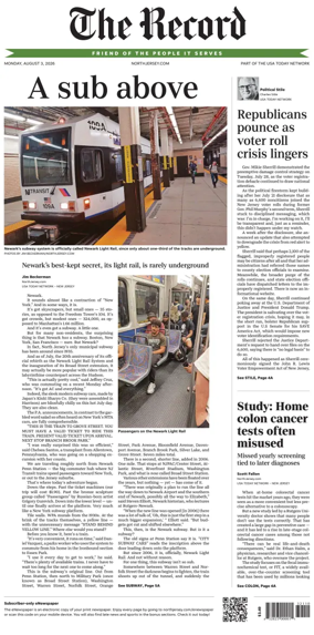 Cover of The Bergen Record