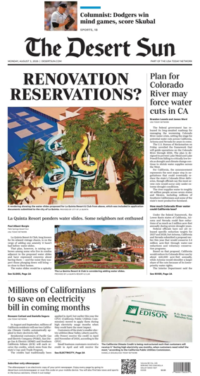 Cover of The Desert Sun