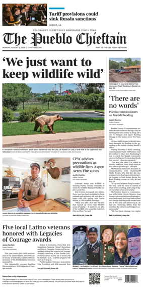 Cover of The Pueblo Chieftain