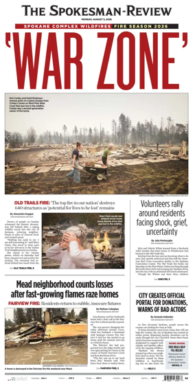 Cover of The Spokesman-Review (Spokane)