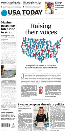 Cover of USA TODAY US Edition