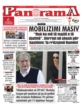 Cover of Panorama (Albania)