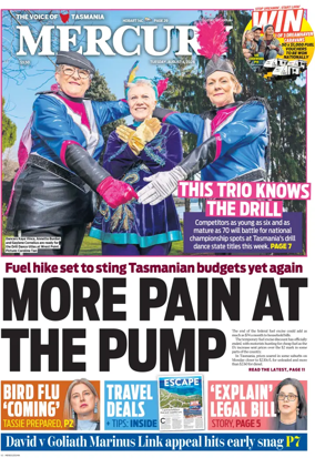 Cover of Mercury (Hobart)