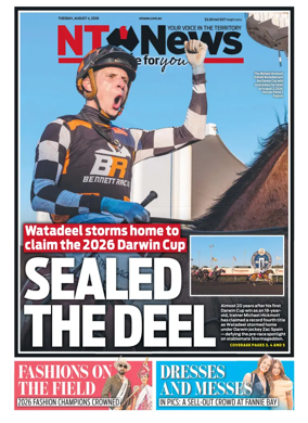 Cover of NT News