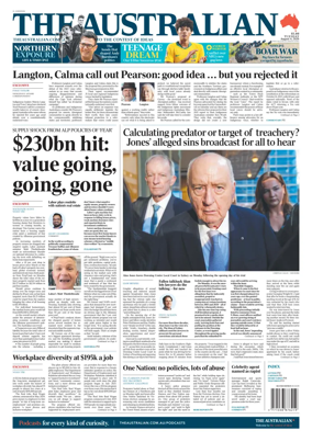 Cover of The Australian