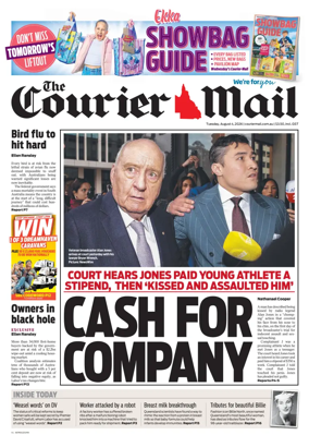 Cover of The Courier-Mail