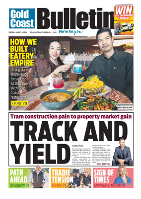 Cover of The Gold Coast Bulletin