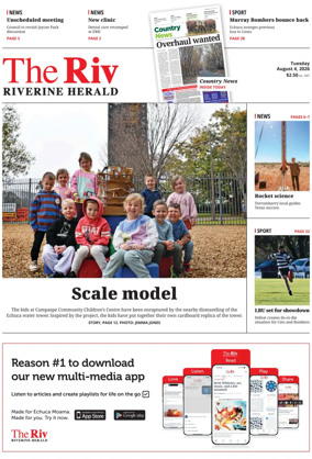 Cover of The Riverine Herald