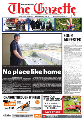 Cover of Warragul & Drouin Gazette