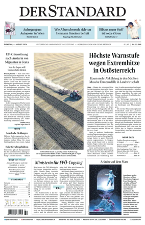 Cover of Der Standard