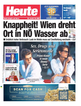 Cover of Heute - Niederosterreich Ausgabe