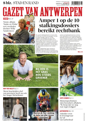 Cover of Gazet van Antwerpen Stad en Rand