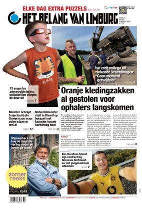 Cover of Het Belang van Limburg