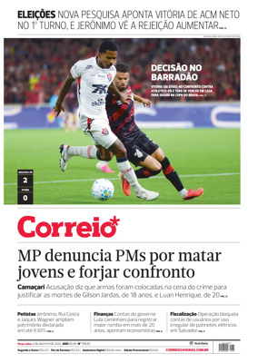 Cover of Correio da Bahia