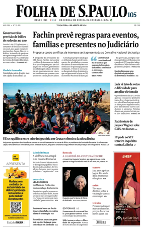 Cover of Folha de S.Paulo