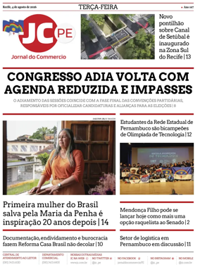 Cover of Jornal do Commercio