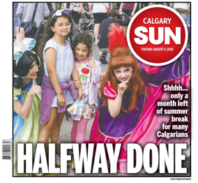 Cover of Calgary Sun