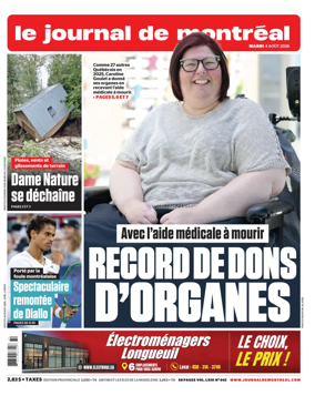 Cover of Le Journal de Montreal