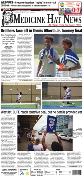 Cover of Medicine Hat News