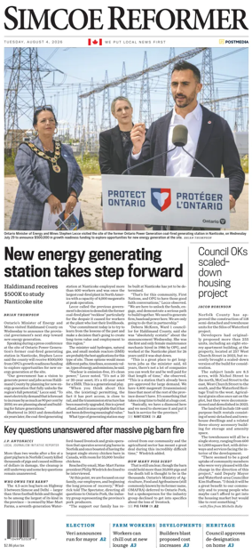Cover of Simcoe Reformer