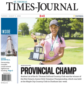Cover of St. Thomas Times-Journal