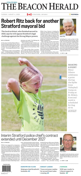 Cover of The Beacon Herald