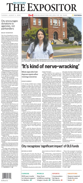 Cover of The Expositor (Brantford)
