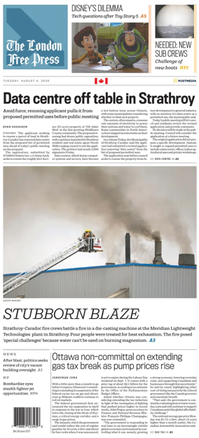 Cover of The London Free Press