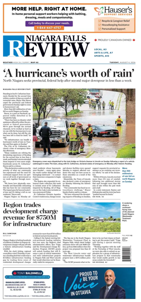 Cover of The Niagara Falls Review